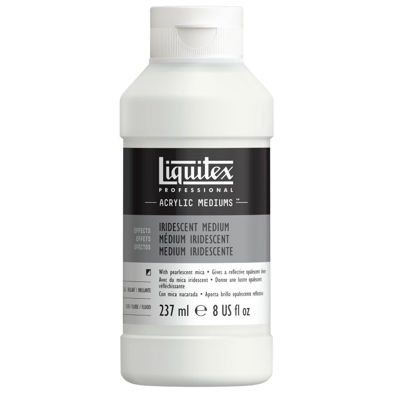 Liquitex Professional Effects Medium, 237ml (8-oz), Iridescent Medium - Image 1